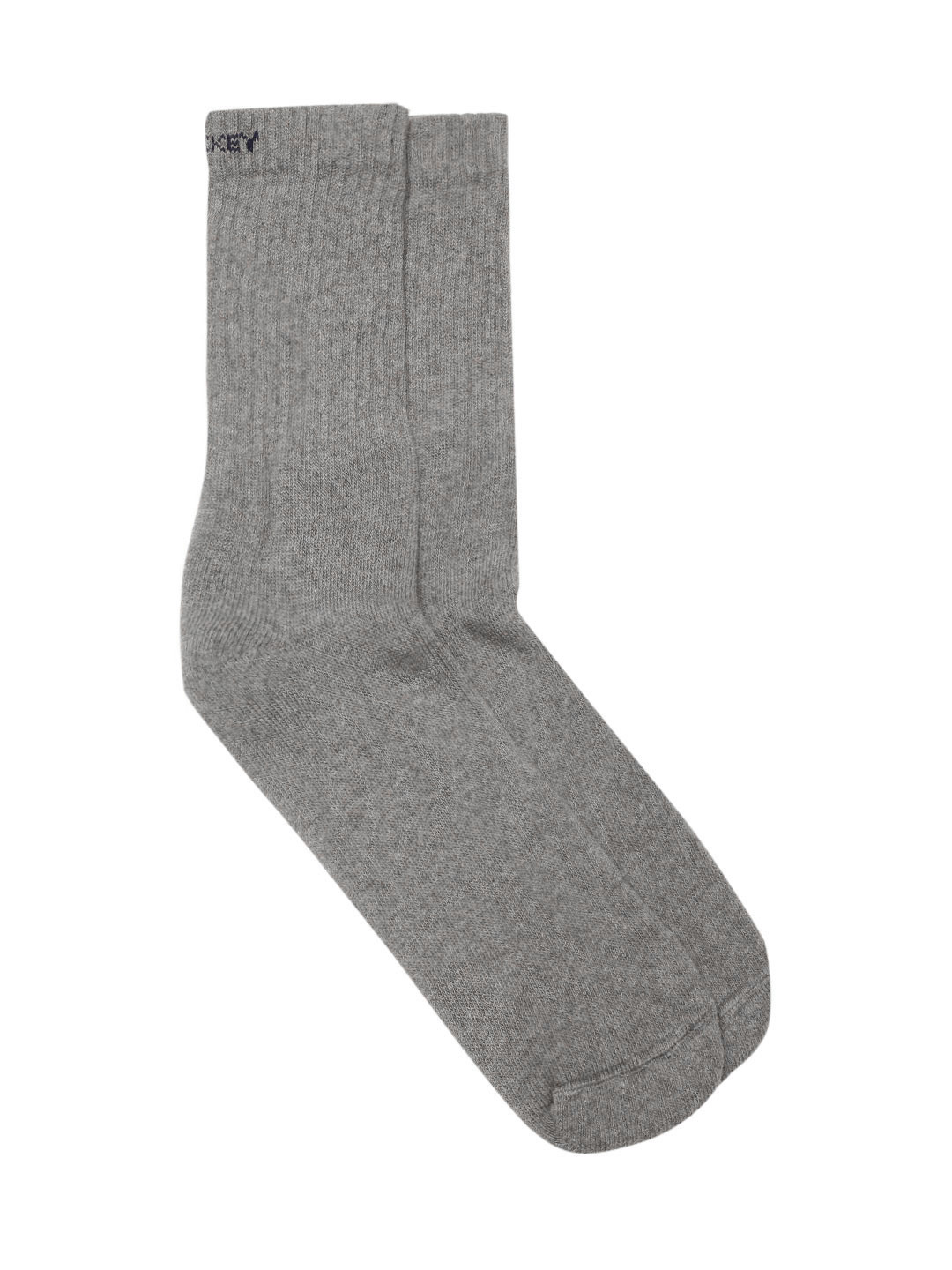 Buy Jockey Men Grey Melange Solid Calf Length Socks Socks for Men