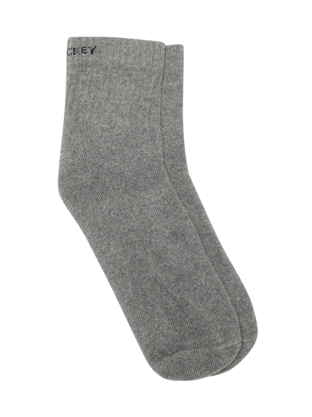 Buy Jockey Men Grey Melange Solid Ankle Length Socks Socks for Men