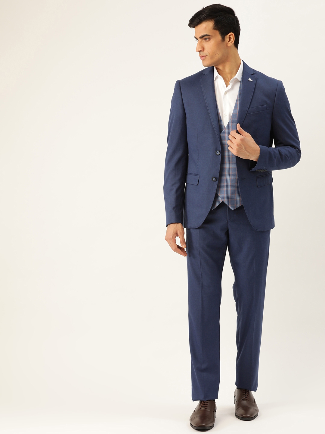 blackberry three piece suit