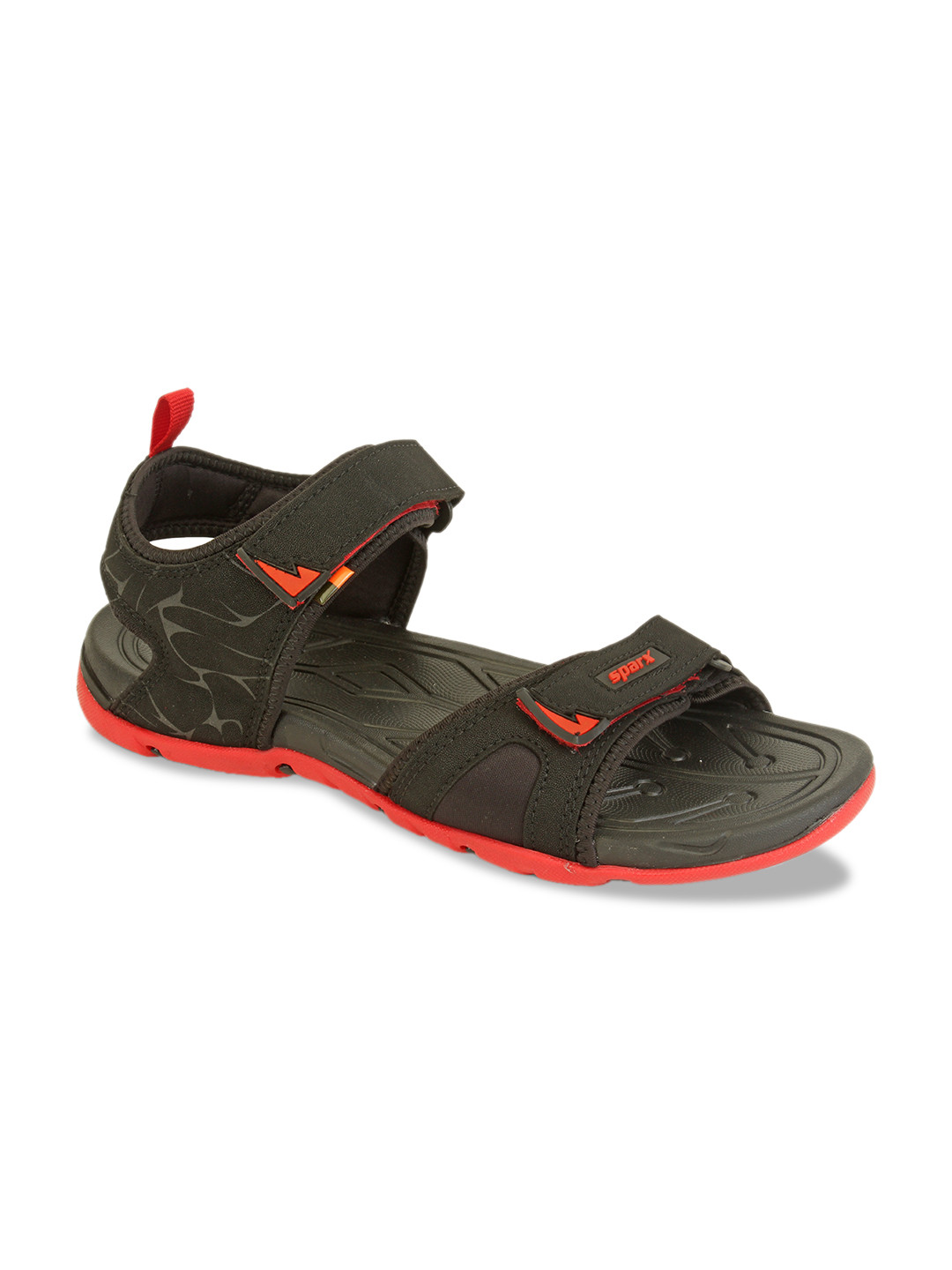 Buy Sparx Men Black & Red Sports Sandals - Sports Sandals for Men 11883452 | Myntra