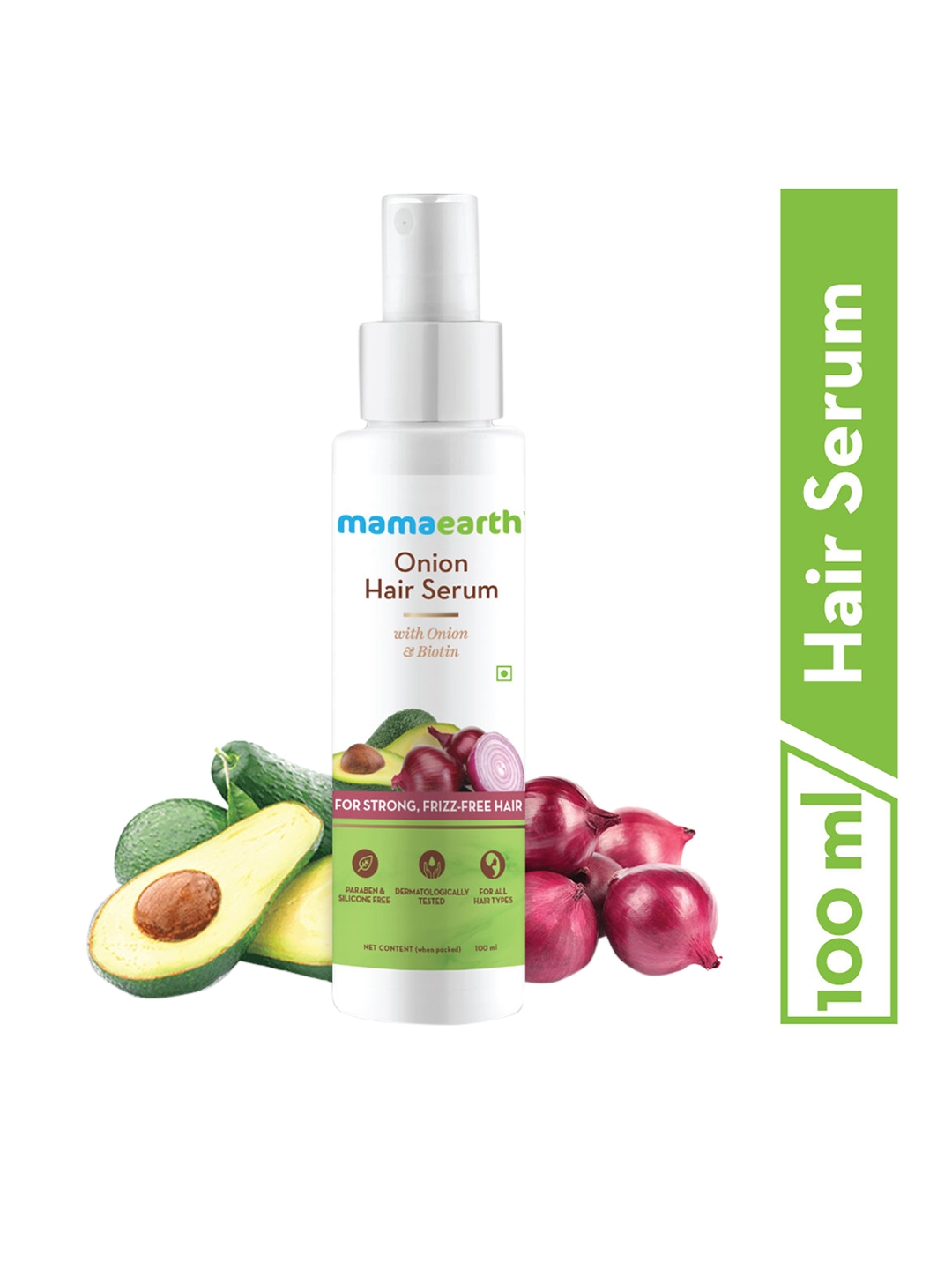 Buy Mamaearth Unisex Onion Hair Serum 100 Ml - Hair Serum ...
