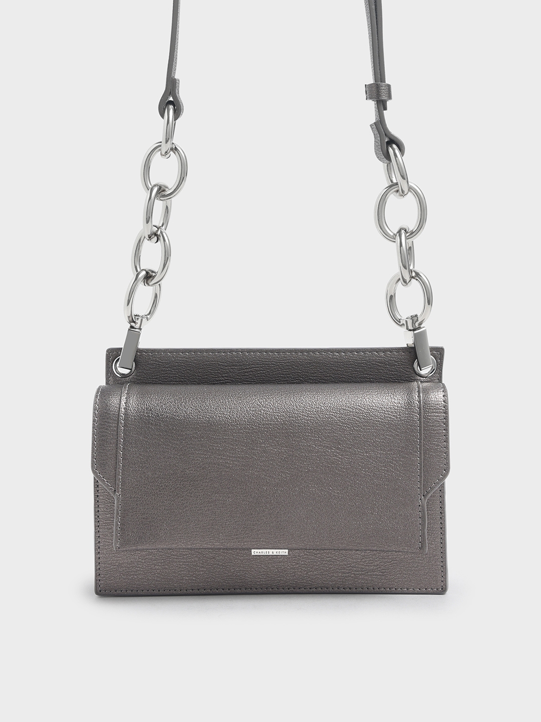 charles and keith gray bag