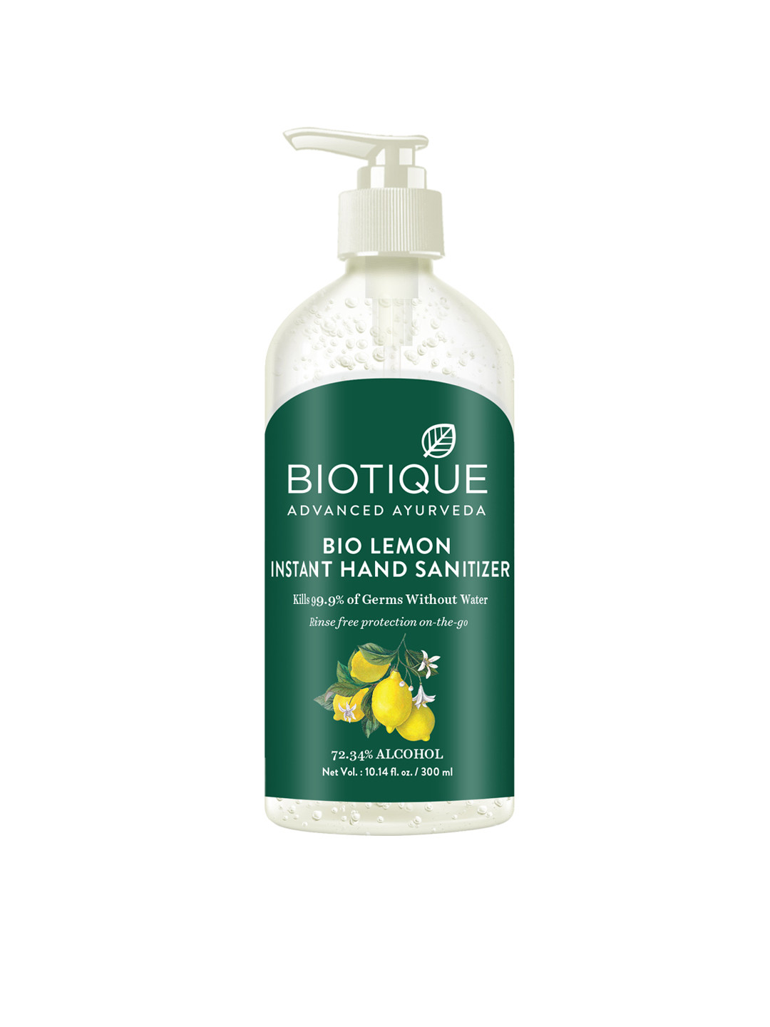 Buy Biotique Bio Lemon Instant Hand Sanitizer 300 Ml Hand Sanitizers