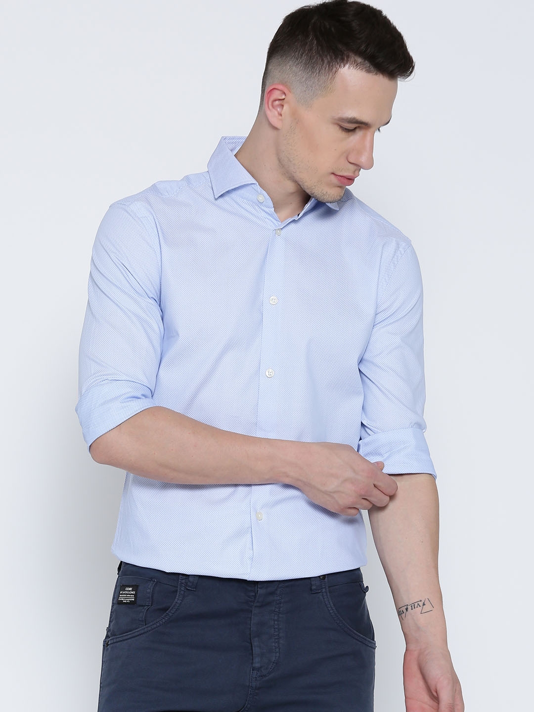 david jones formal shirts