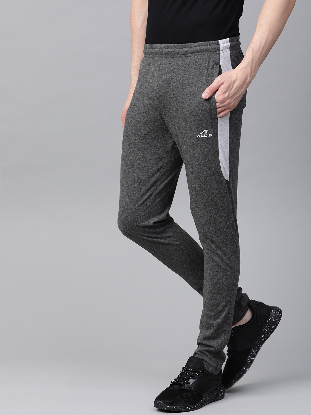 solid track pants