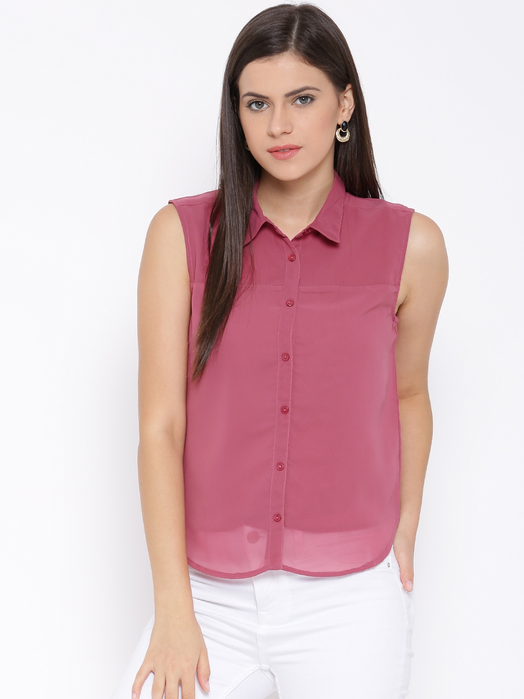mast and harbour pink shirt