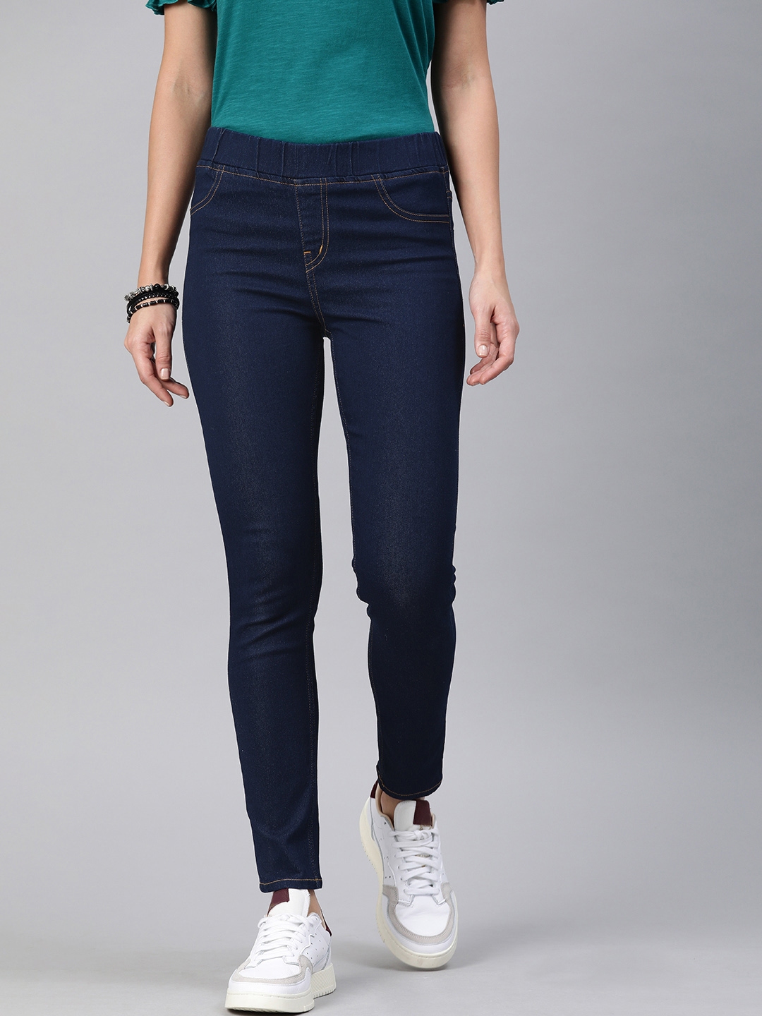 women's jeans jeggings on myntra