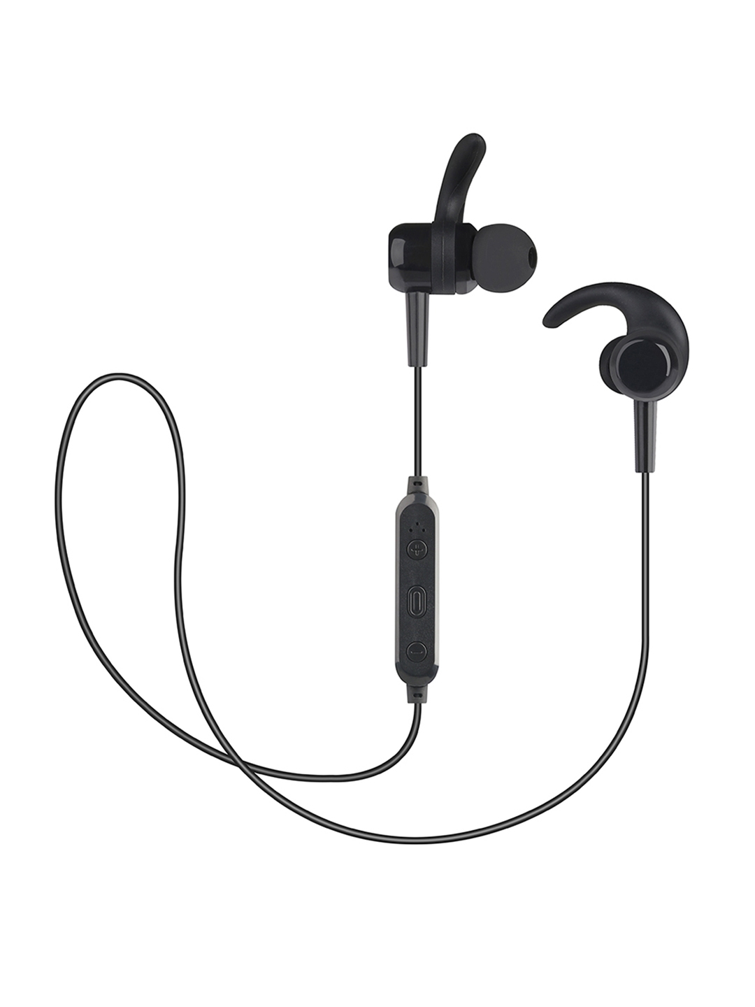 pTron Unisex Black BassFest In Ear Stereo Wireless Bluetooth
