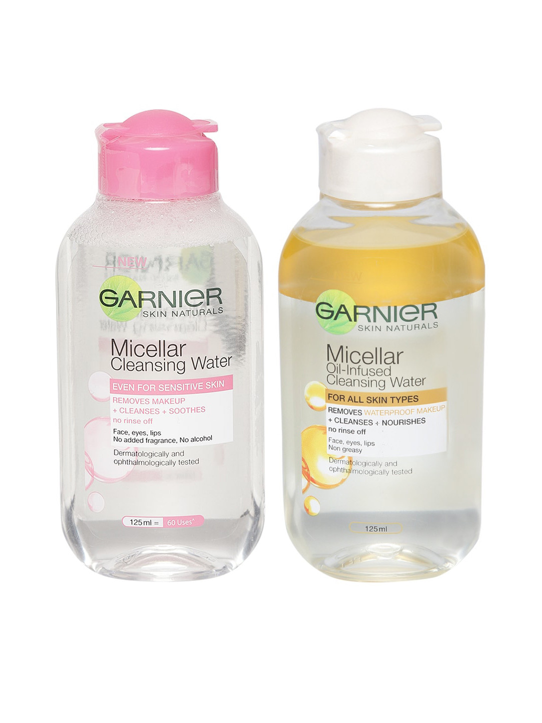 Buy Garnier Skin Naturals Set Of Oil Infused Cleansing Water And