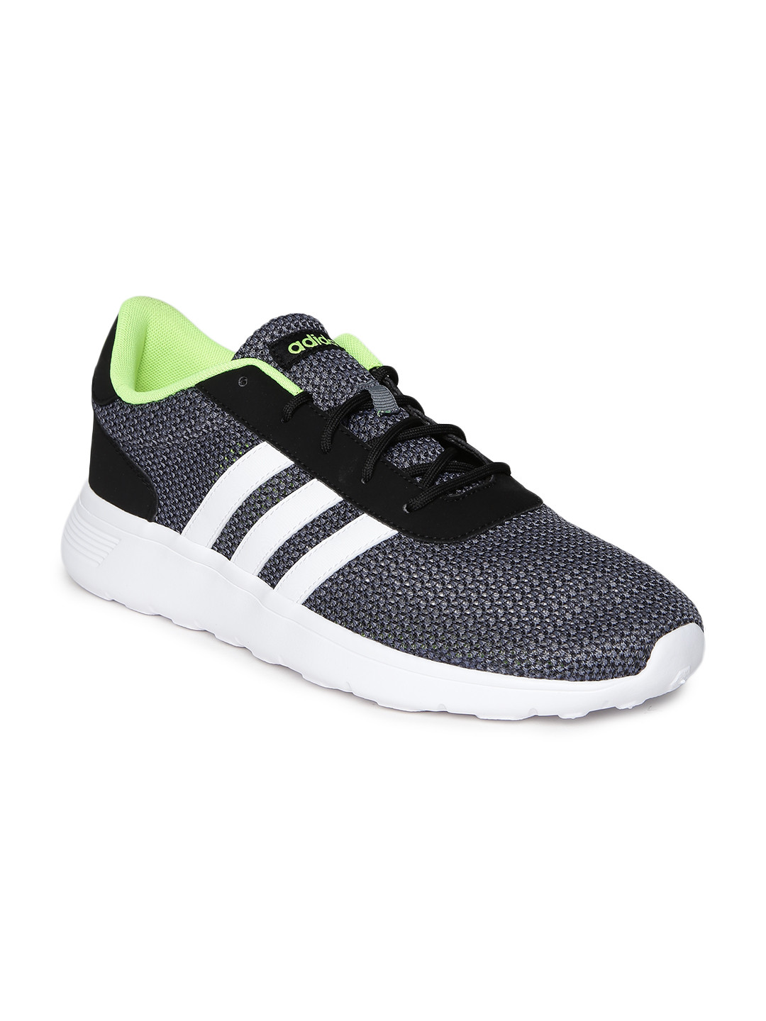 Buy ADIDAS NEO Men Grey Lite Racer Running Shoes Sports