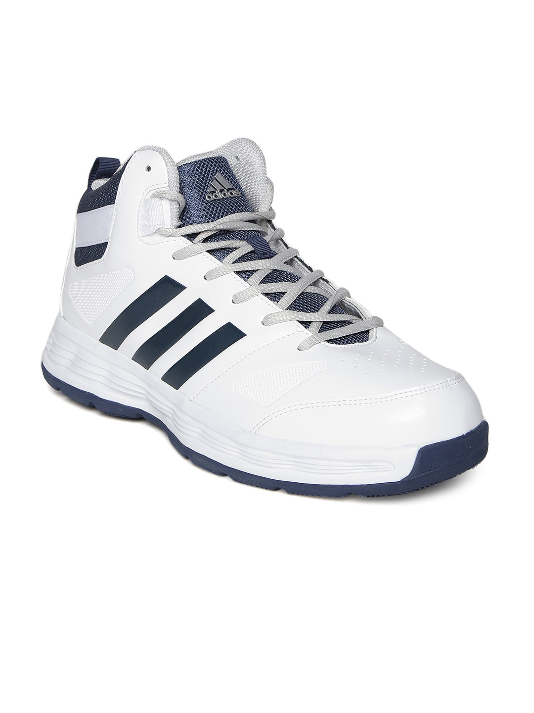 Buy ADIDAS Men White Indomitable Basketball Shoes Sports Shoes for
