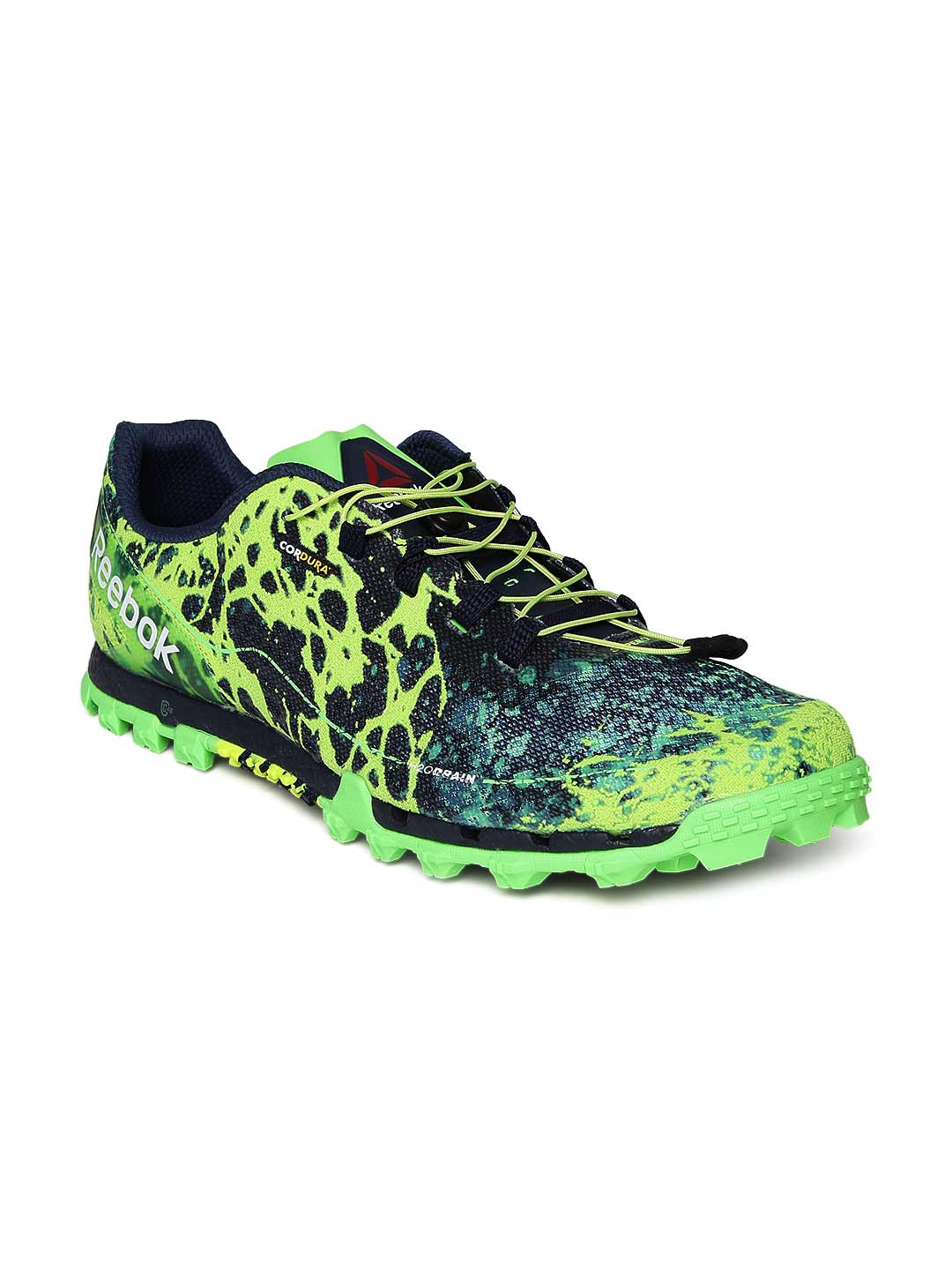 Buy Reebok Men Lime Green All Terrain Super OR Printed Training Shoes