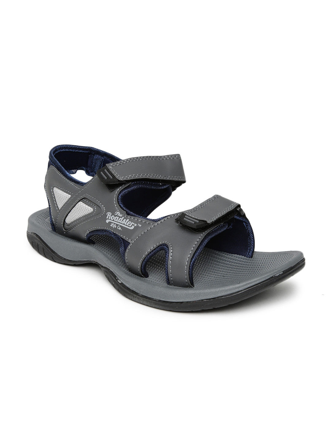 Buy Roadster Men Grey Sports Sandals Sports Sandals for Men 1194708
