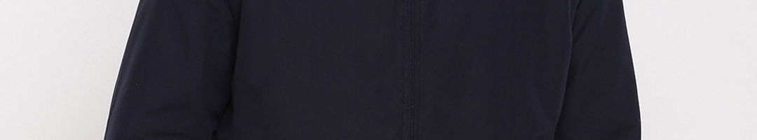 Buy GANT Men Navy Blue Solid Padded Jacket - Jackets for Men 11948496 ...