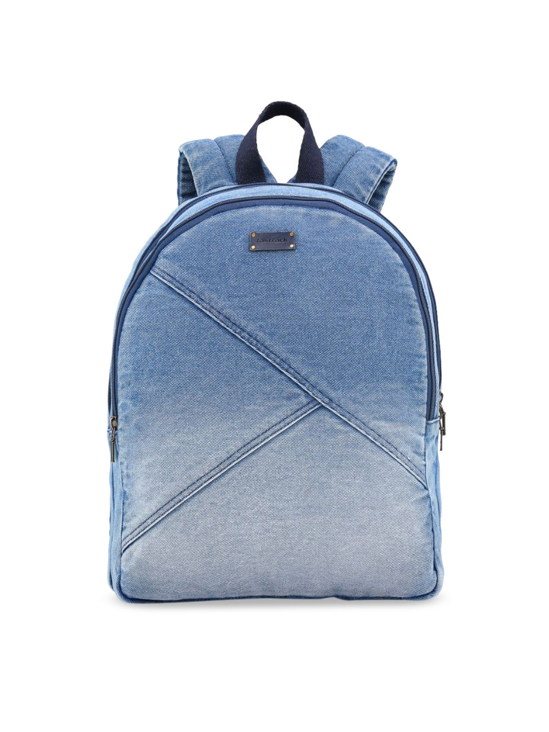 Buy Fastrack Women Blue Solid Denim Backpack Backpacks for Women