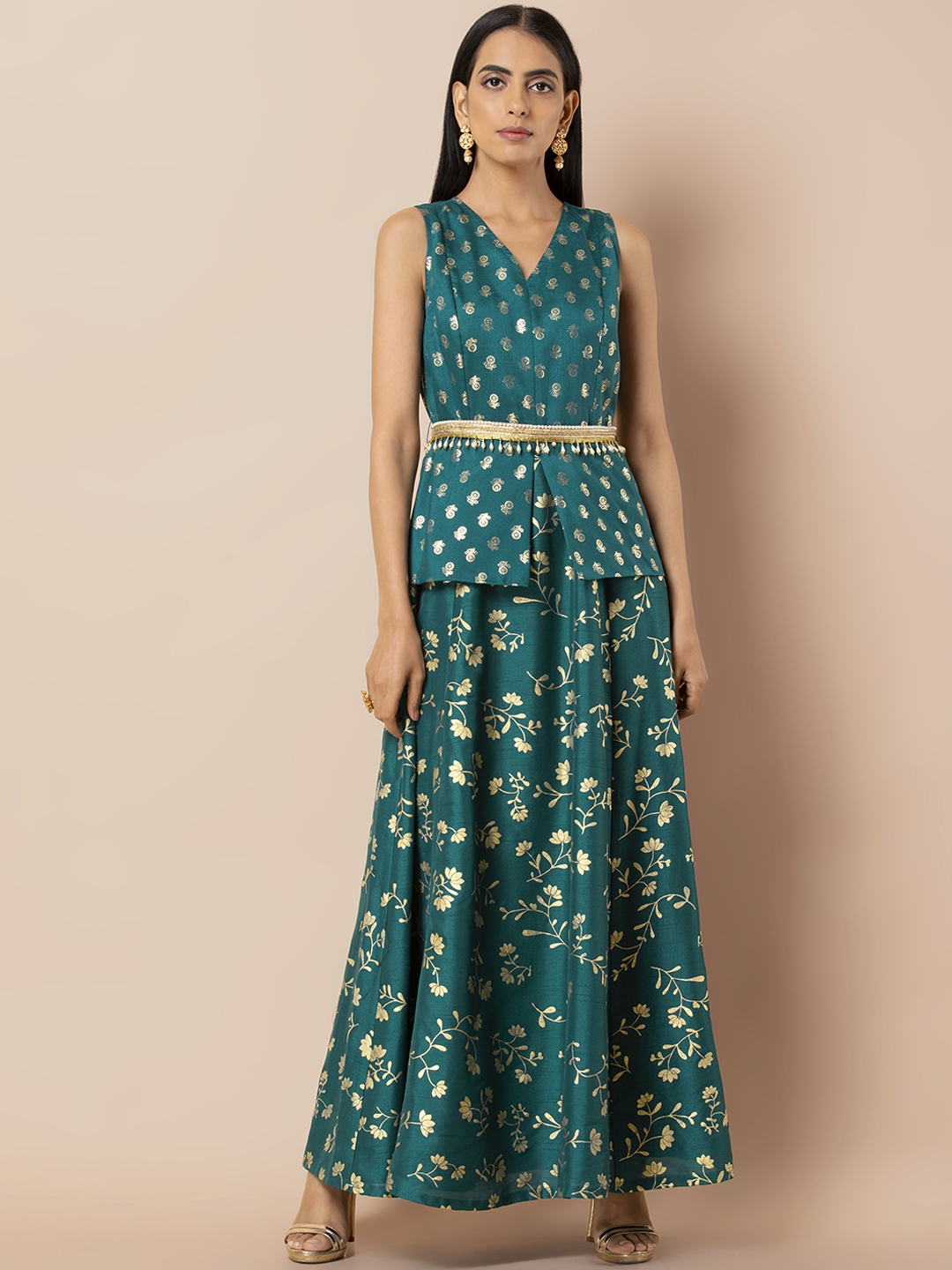 indya blue kurta
