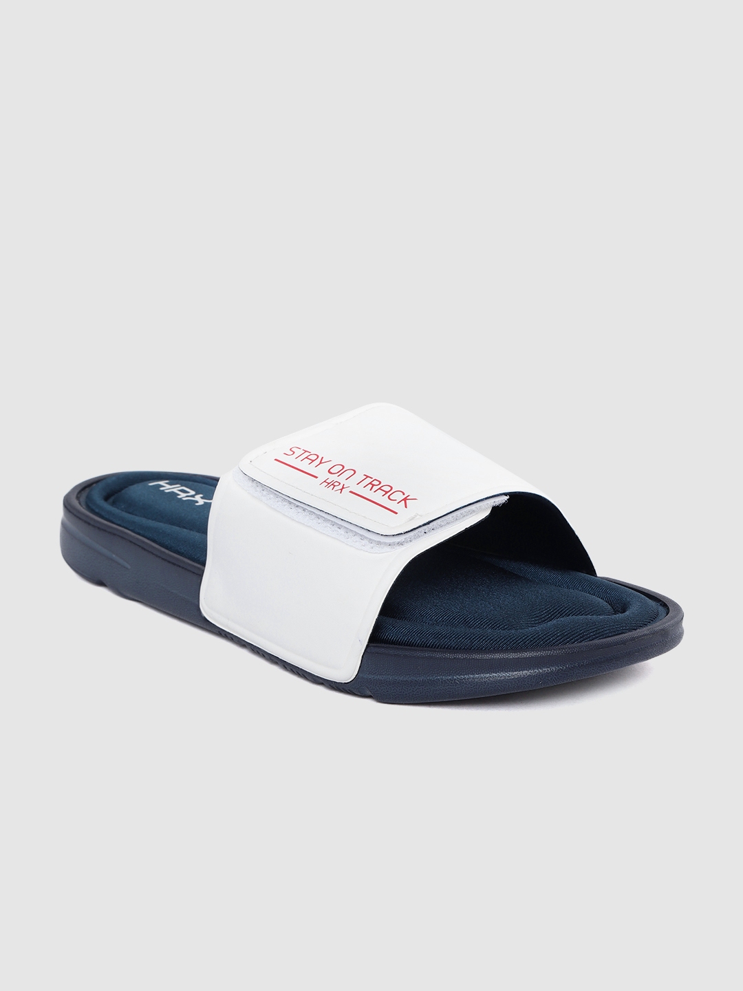 HRX by Hrithik Roshan Men White Memory Foam Comfort Sandal Price