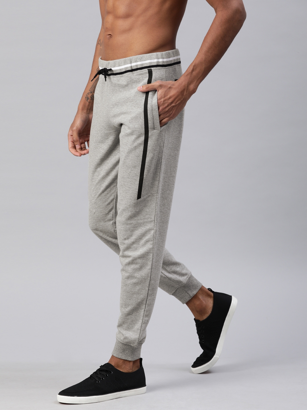 slim track pants mens