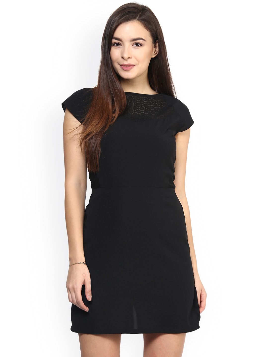 Buy RARE Black Bodycon Dress - Dresses for Women 1201545 | Myntra
