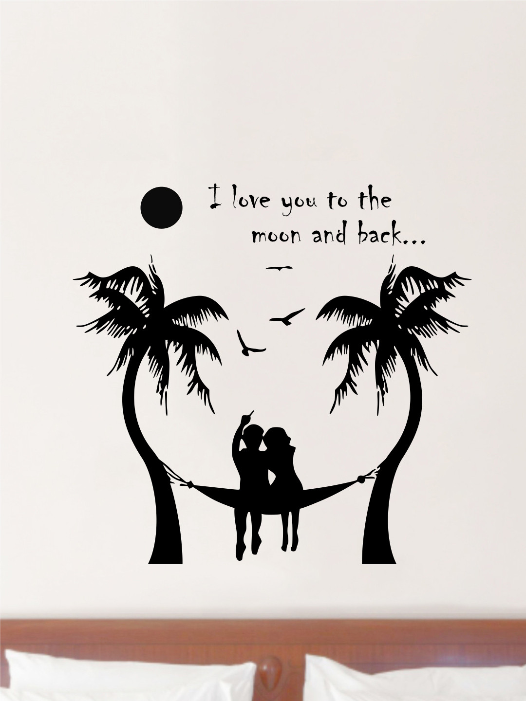 Buy Rawpockets Black Love Couples Wall Stickers Decals And Stickers
