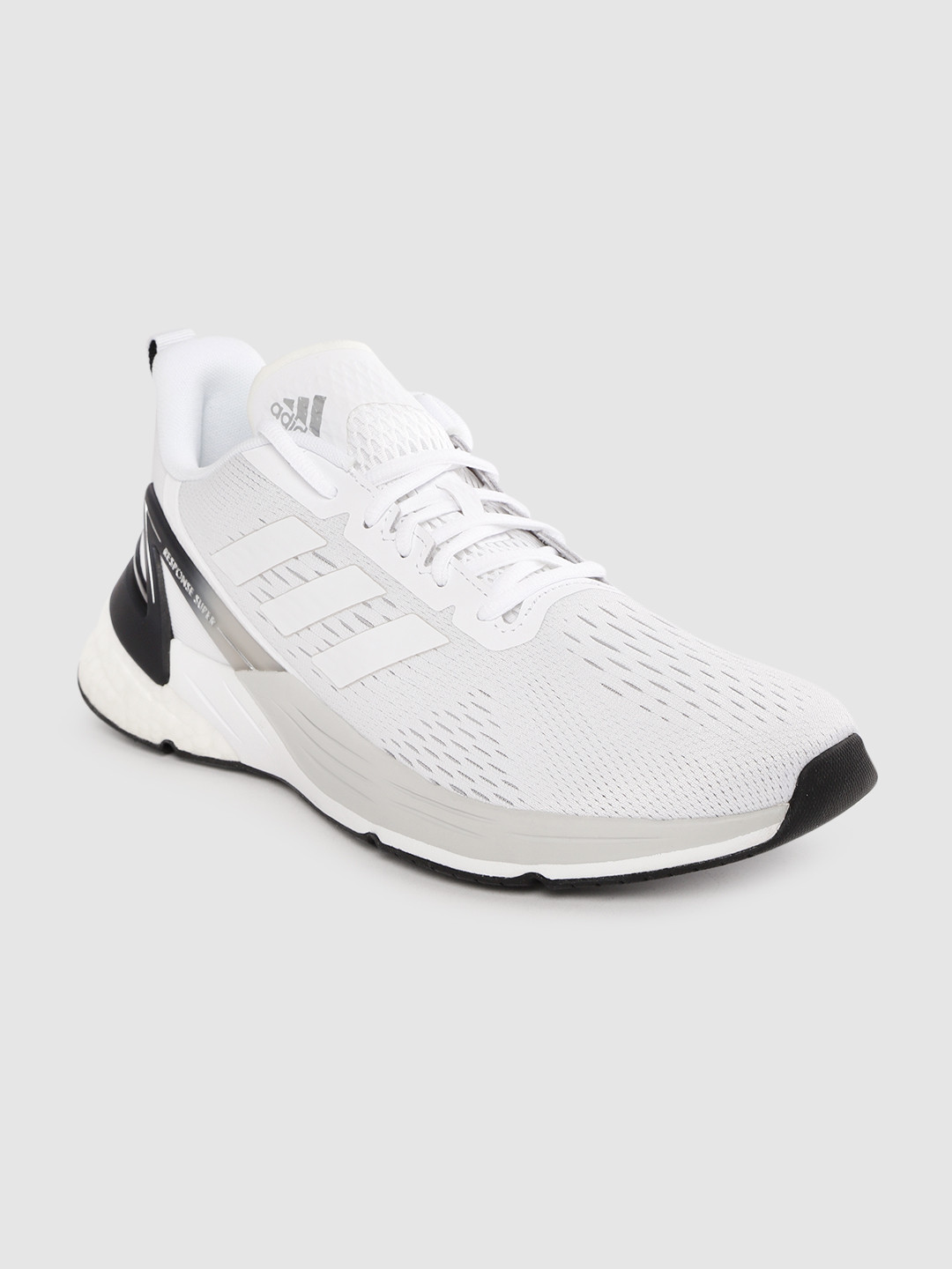 Buy ADIDAS Men White Woven Design Response Super Running Shoes - Sports ...