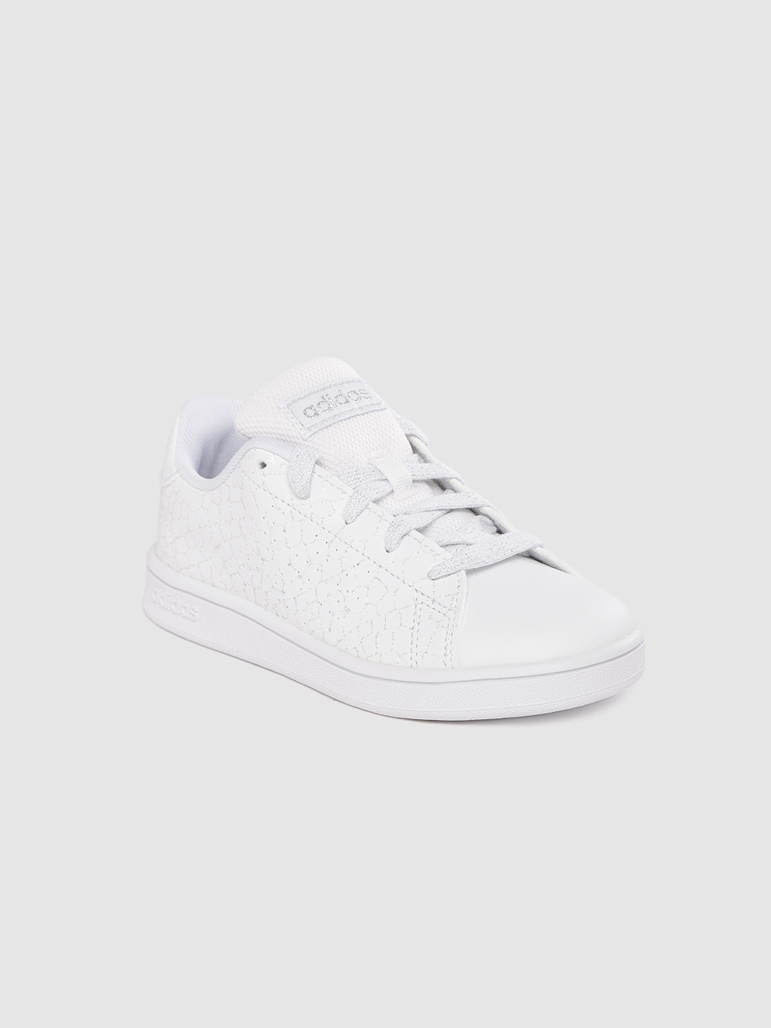 childrens white adidas trainers