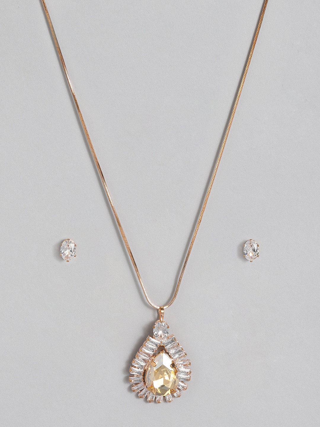 Buy Anouk Women Gold Toned Gold Plated Jewellery Set Jewellery Set