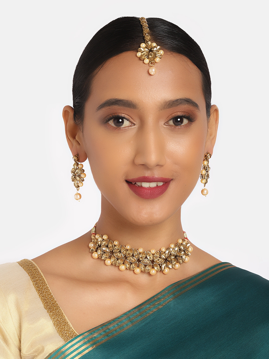 Buy Anouk Women Gold Plated Jewellery Set Jewellery Set for Women