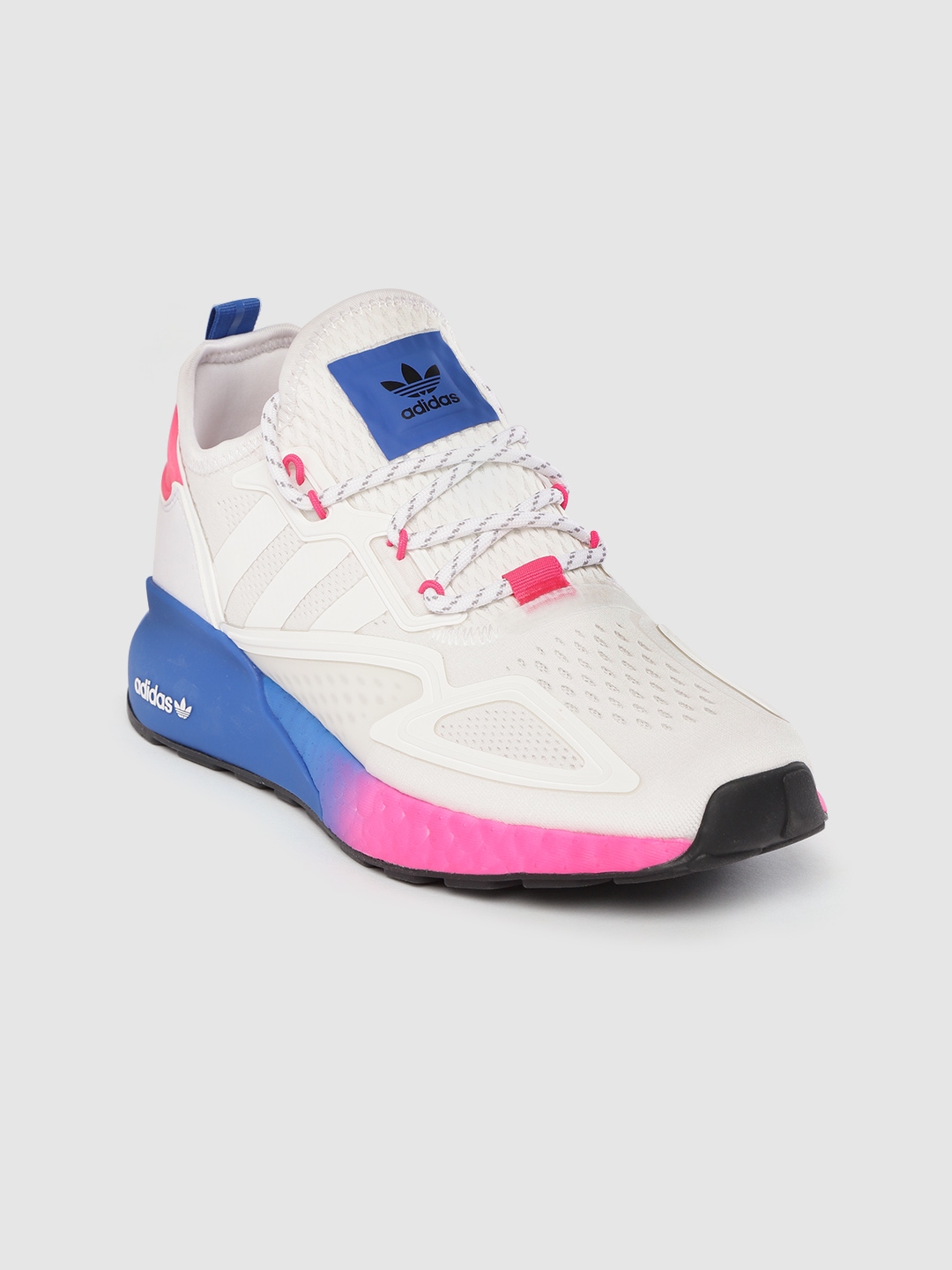 Buy ADIDAS Originals Women White Woven Design ZK 2K Boost Sneakers - Casual Shoes for Women 