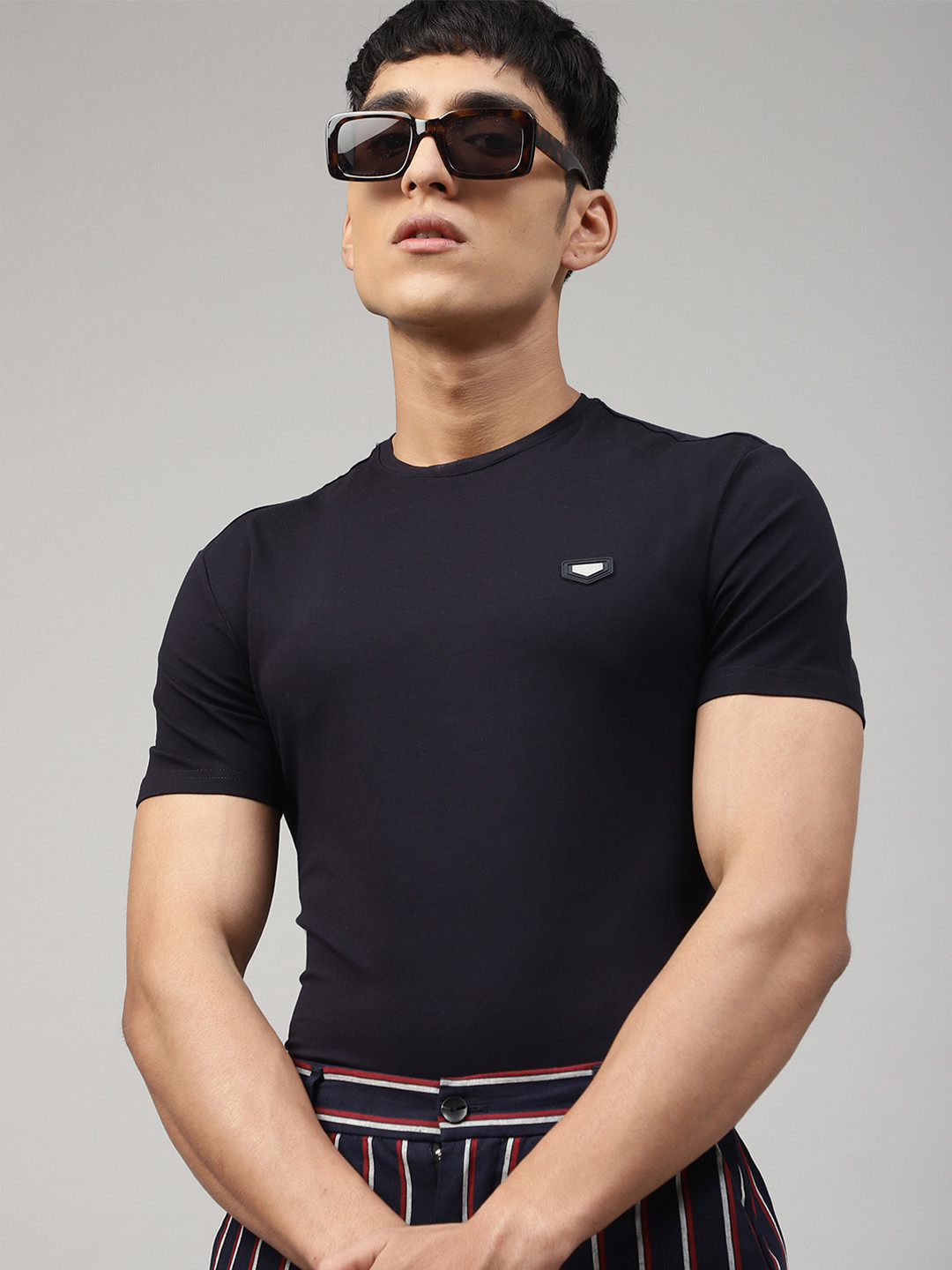Nicolo Tonetto Blue Cotton Men T-Shirt main image 0