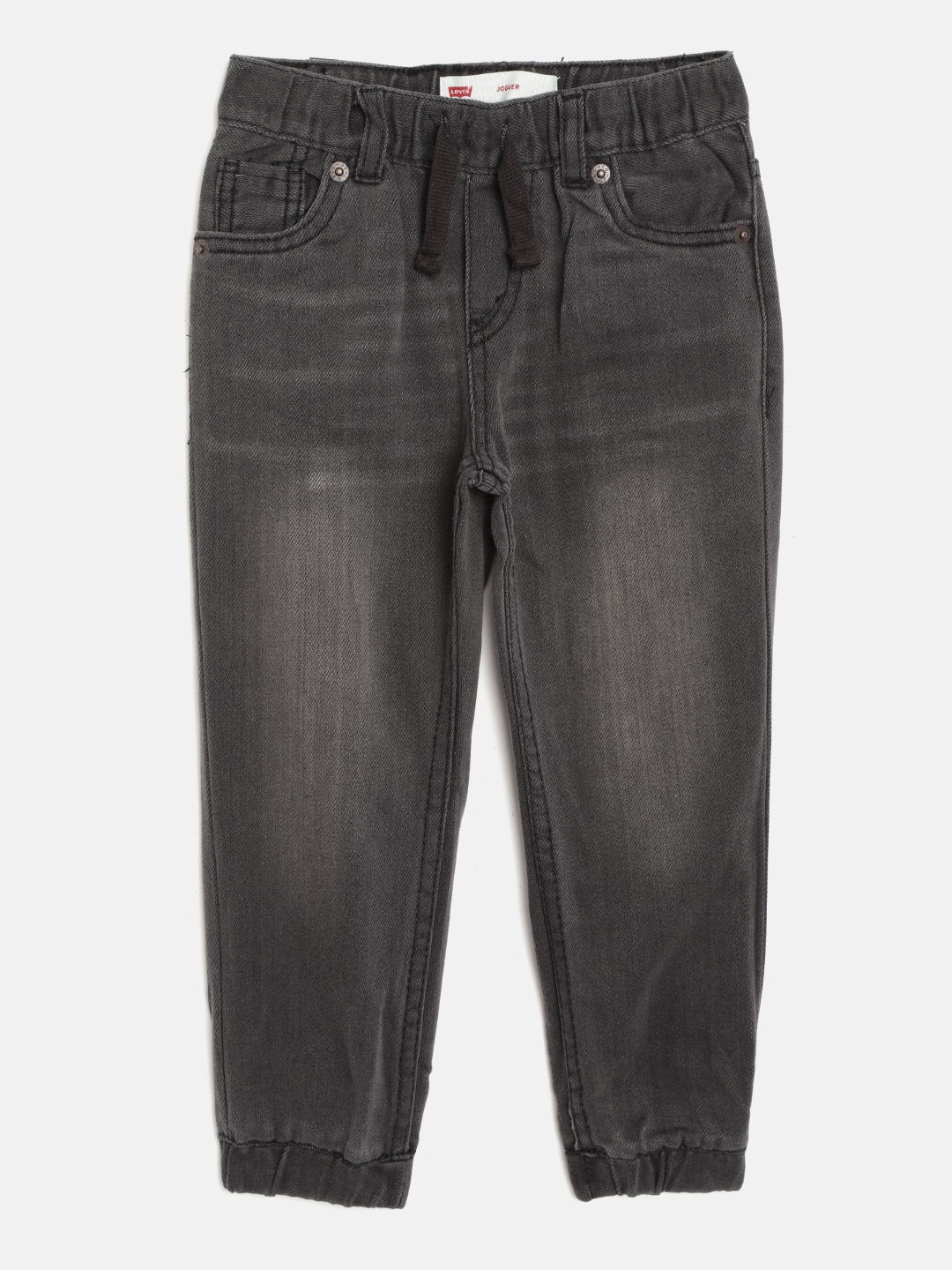 boys charcoal grey joggers