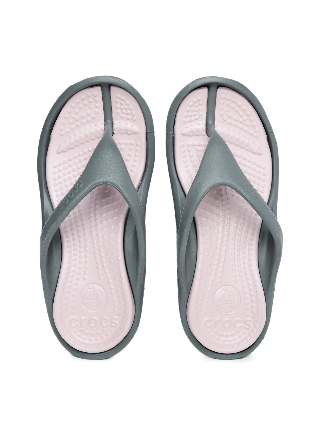 Buy Crocs Unisex Grey & Pink Athens II Flip Flops Flip Flops for
