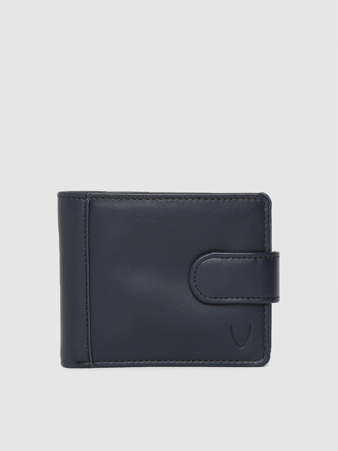 Buy Hidesign Men Navy Blue Solid Two Fold Wallet Wallets for Men