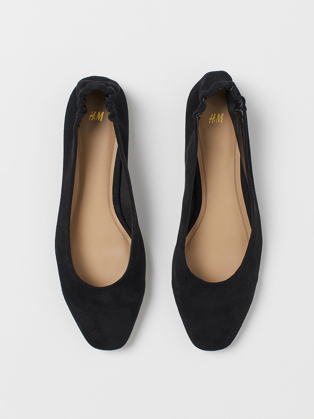 h&m pointed ballet pumps