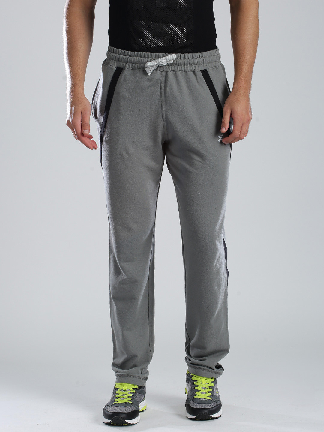 Buy HRX By Hrithik Roshan Grey Active Track Pants Track Pants for Men