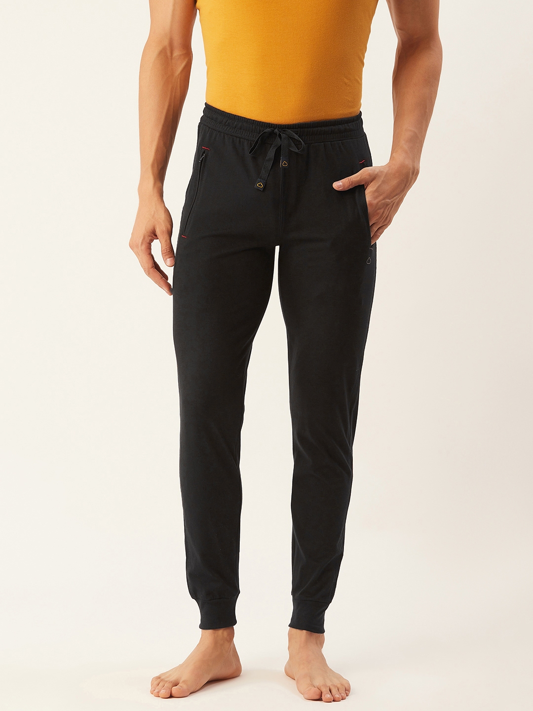 Buy SWEET DREAMS Men Black Solid Lounge Pants Lounge Pants for Men