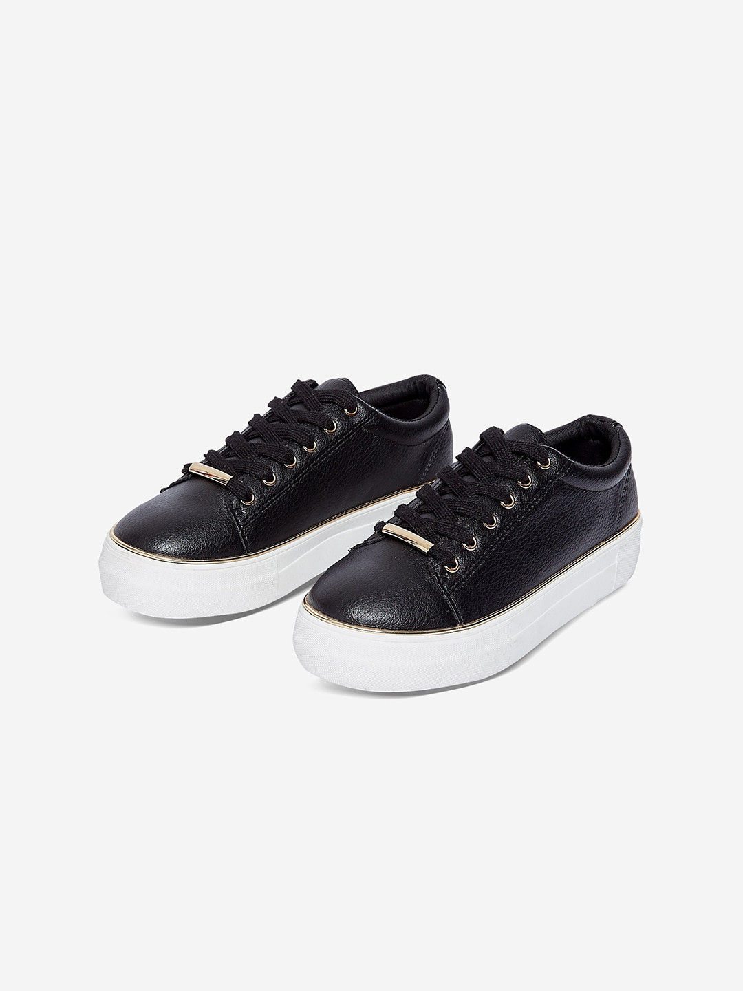 Buy DOROTHY PERKINS Women Black Solid Flatforms - Casual Shoes for Women 12107486 | Myntra