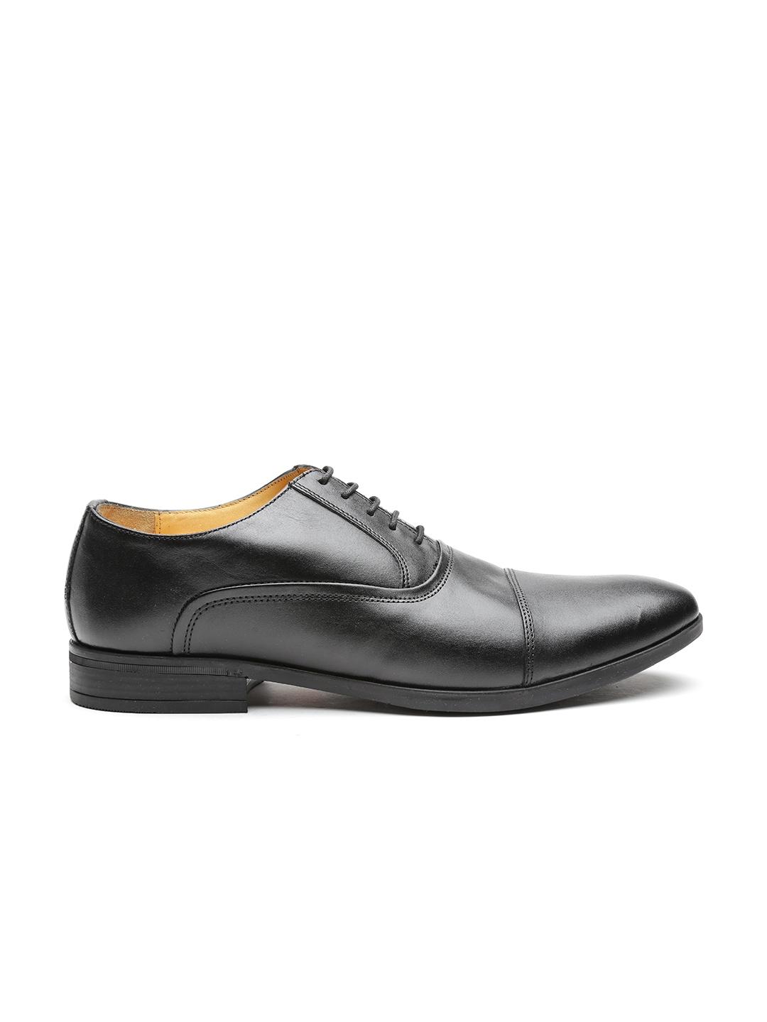 Buy Marks & Spencer Men Black Leather Formal Shoes - Formal Shoes for ...