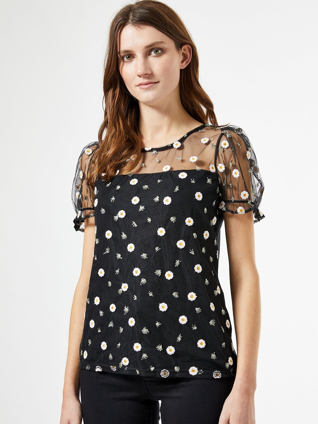 dorothy perkins puff sleeve tops