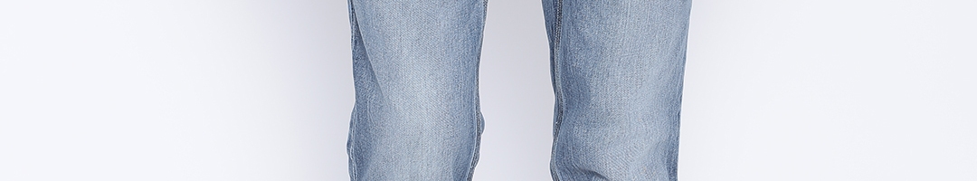 Buy Lee Blue Washed Bruce Skinny Fit Stretchable Jeans - Jeans for Men ...