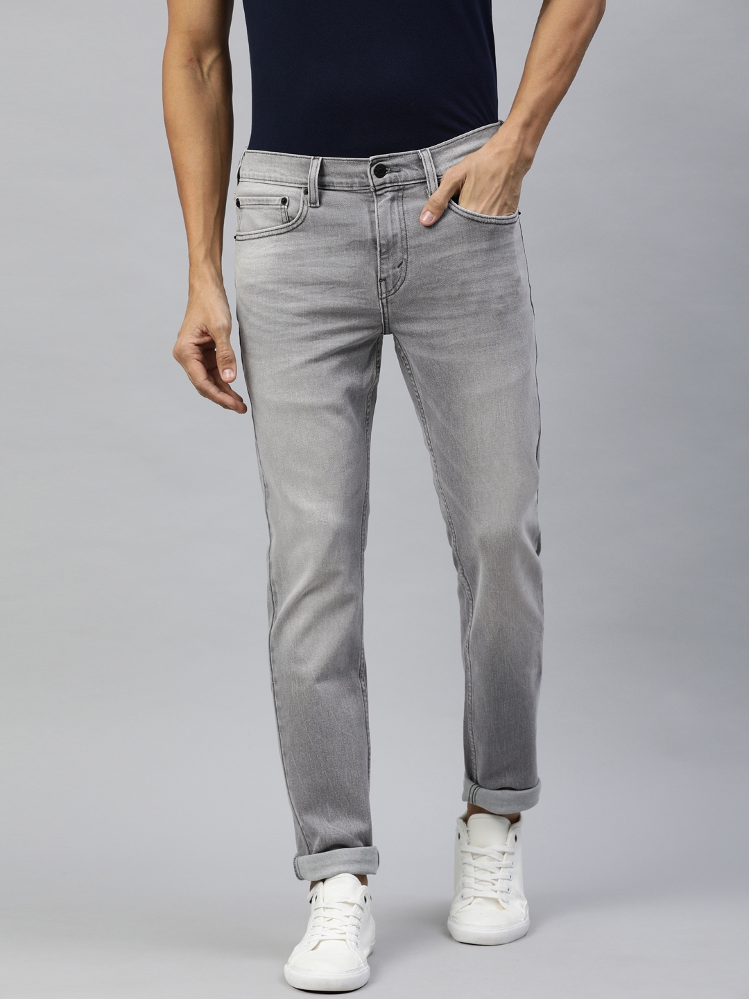 levis grey skinny jeans