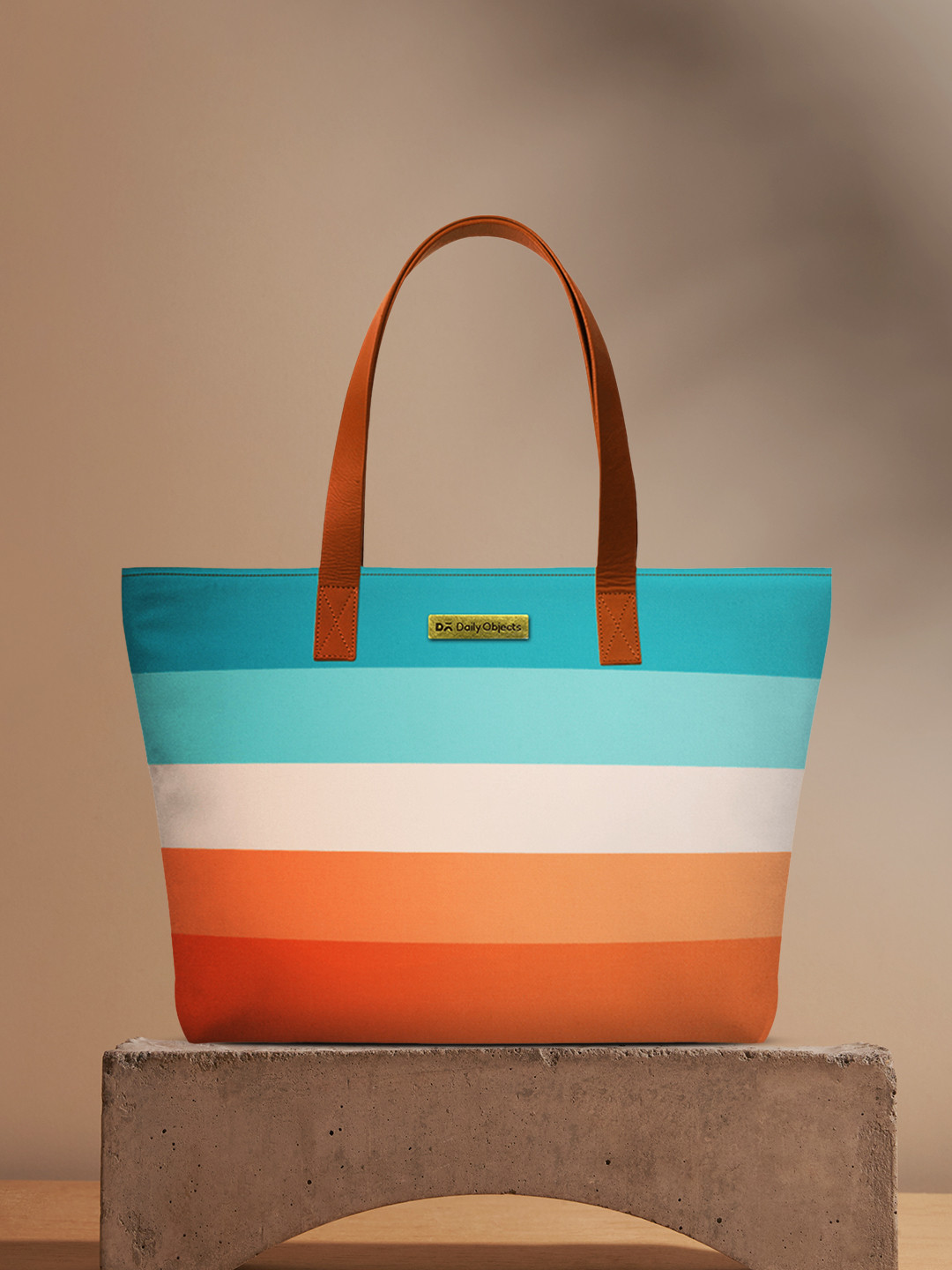 Buy DailyObjects Blue & White Striped Shoulder Bag Handbags for Women