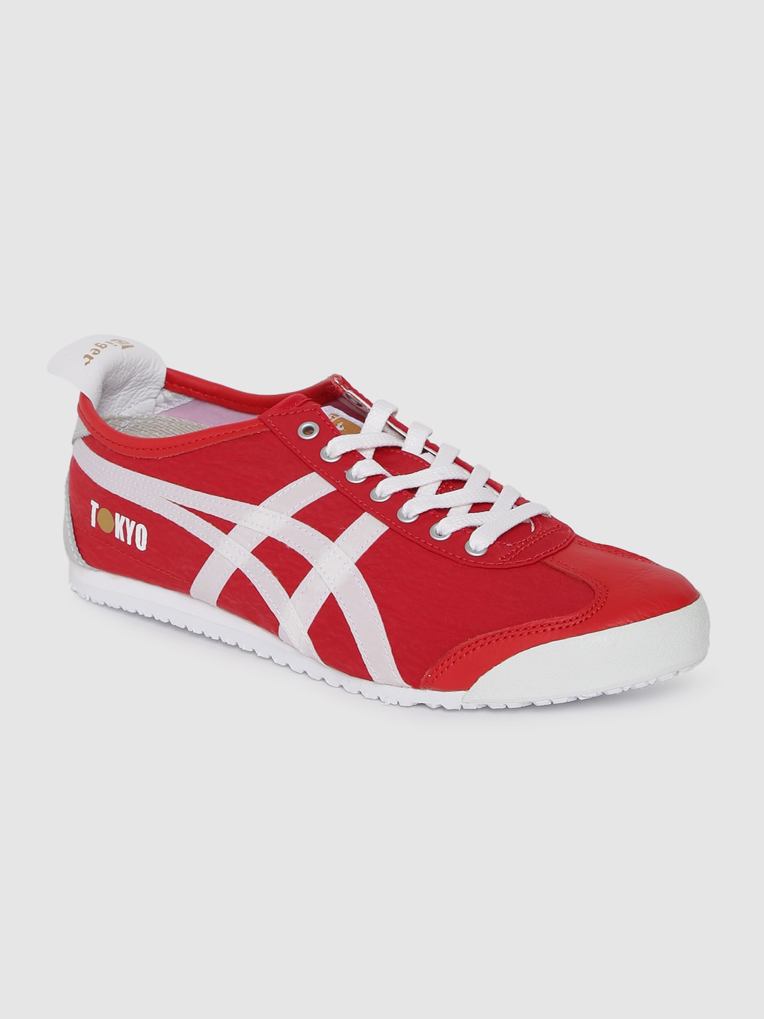 Buy Onitsuka Tiger Unisex Red Mexico 66Sneakers - Casual Shoes for ...