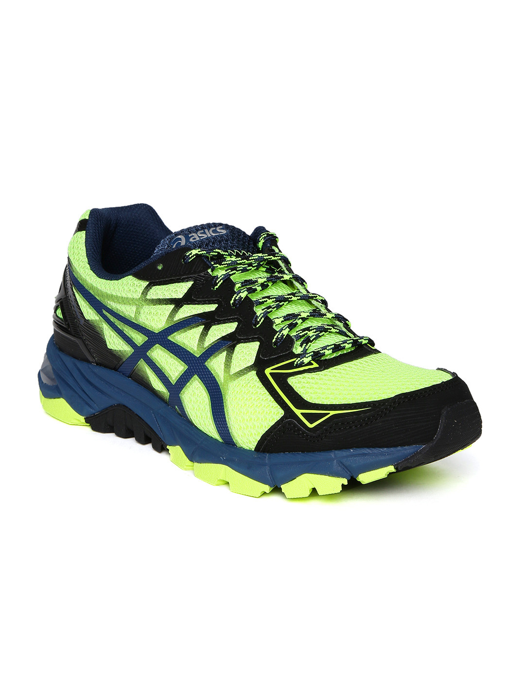 asics fluorescent trainers