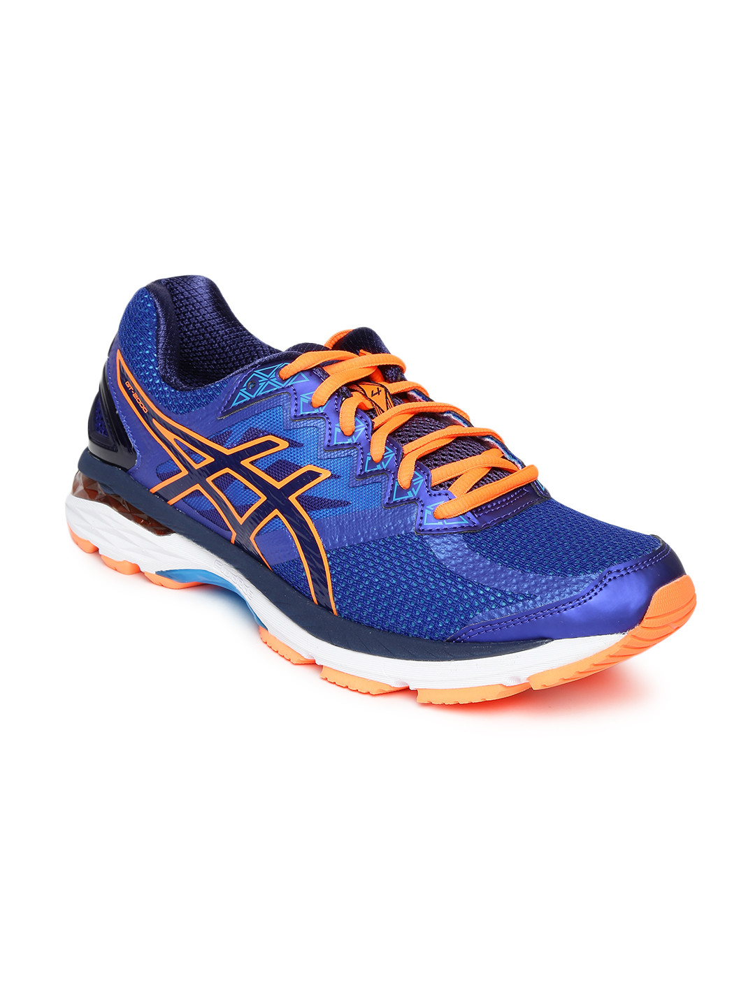 Buy ASICS Men Blue GT 2000 New York 4 Running Shoes