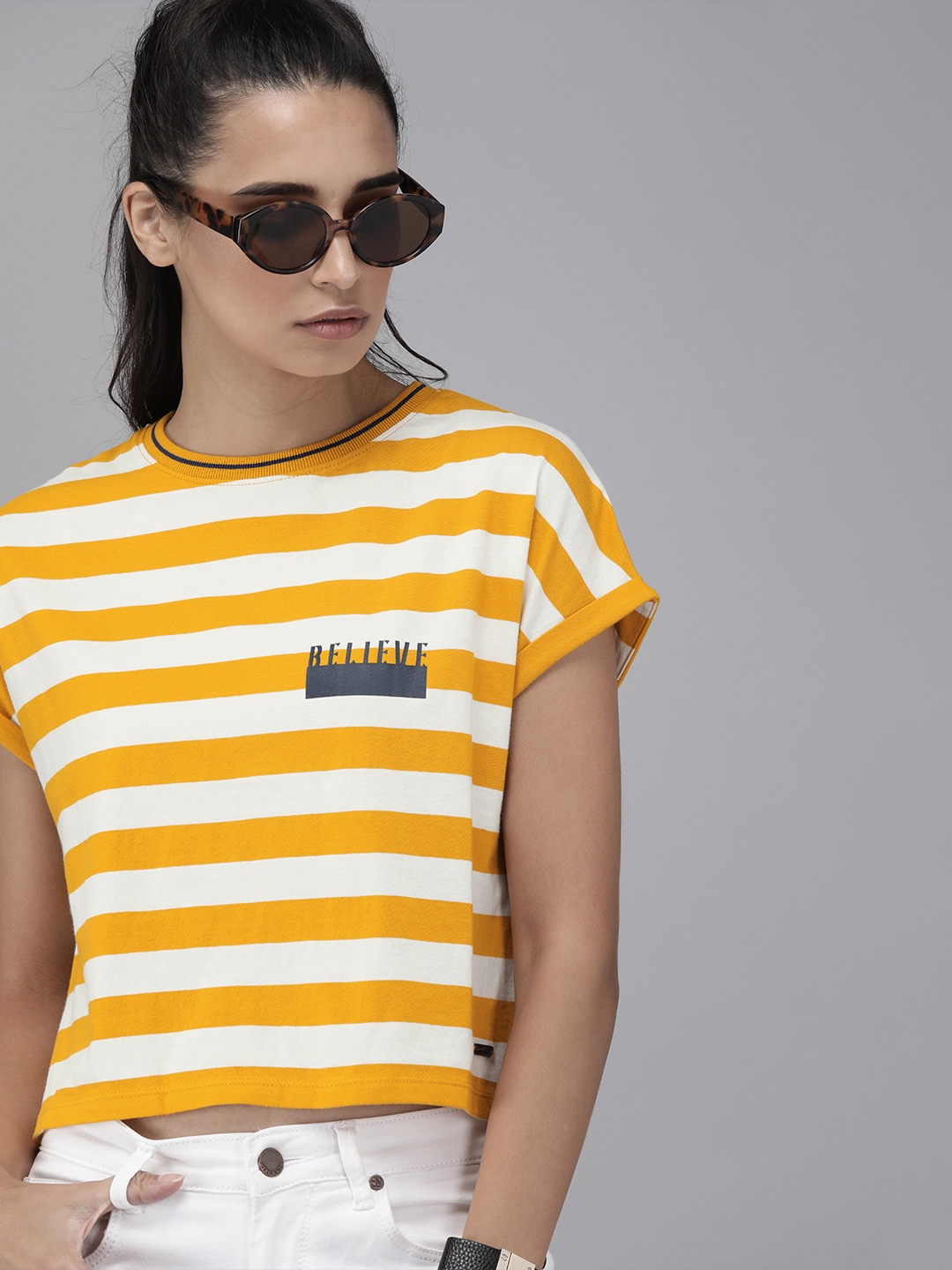 cartoon characters black and yellow striped shirts