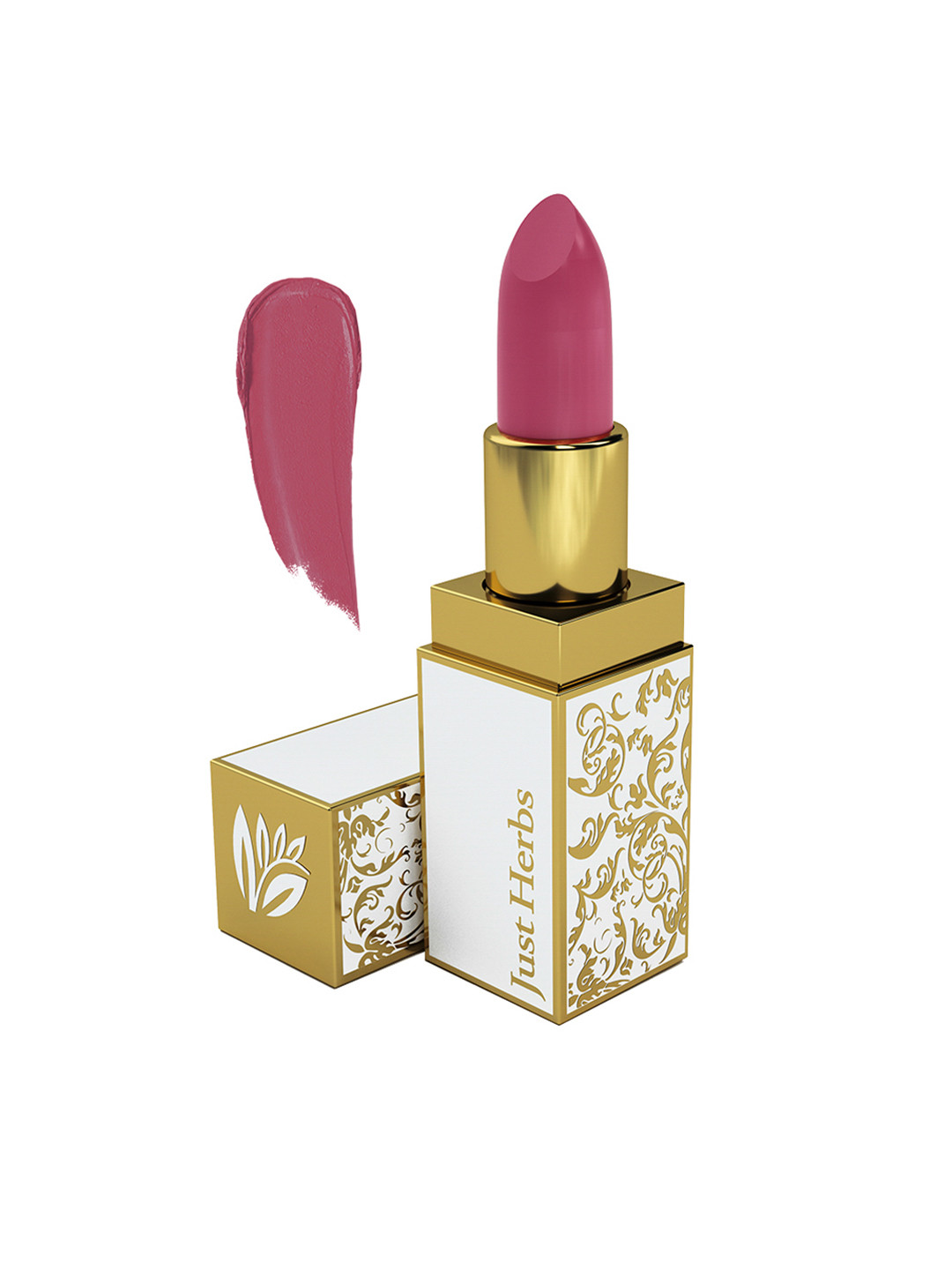 Buy Just Herbs Women Ayurvedic Creamy Matte Lipstick 15 Subtle Tea Rose Pink 4.2gm Lipstick