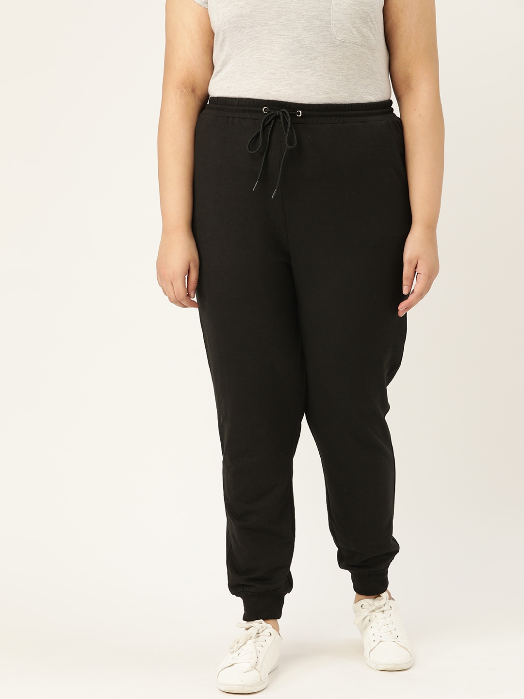 high waisted plus size joggers