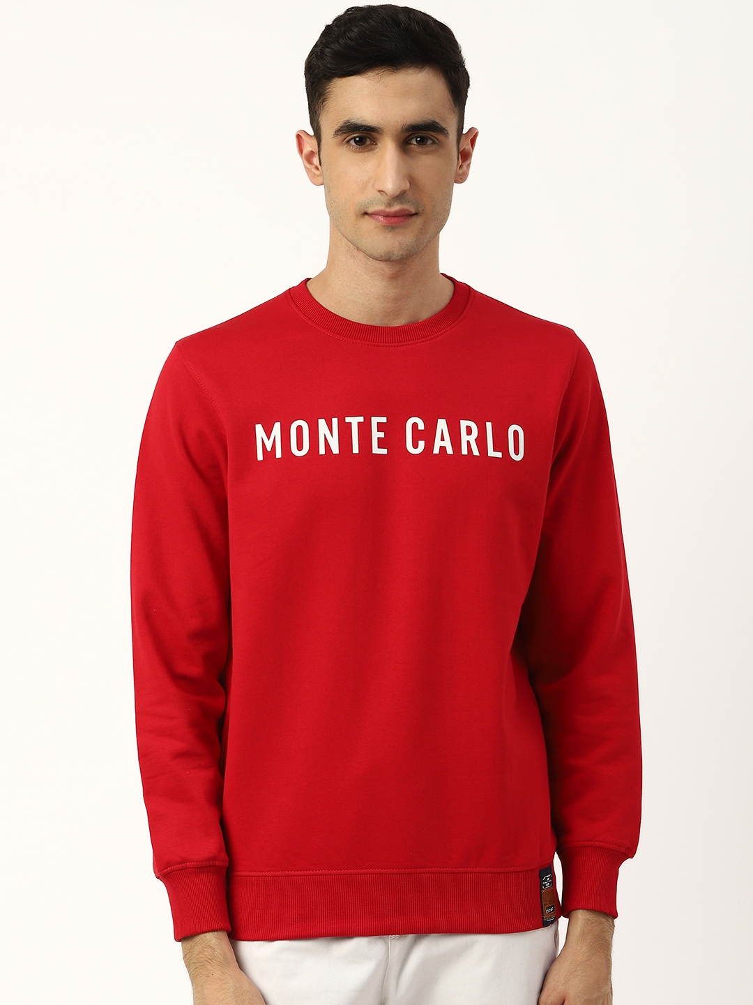 monte carlo red sweatshirt