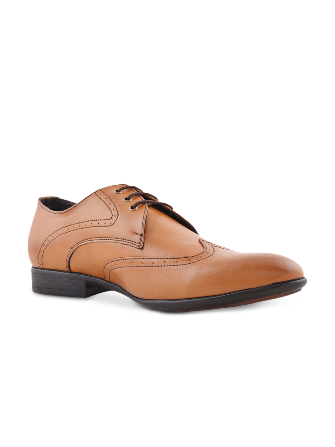 Buy Bruno Manetti Men Tan Brown Derbys - Formal Shoes for Men 1224082 ...